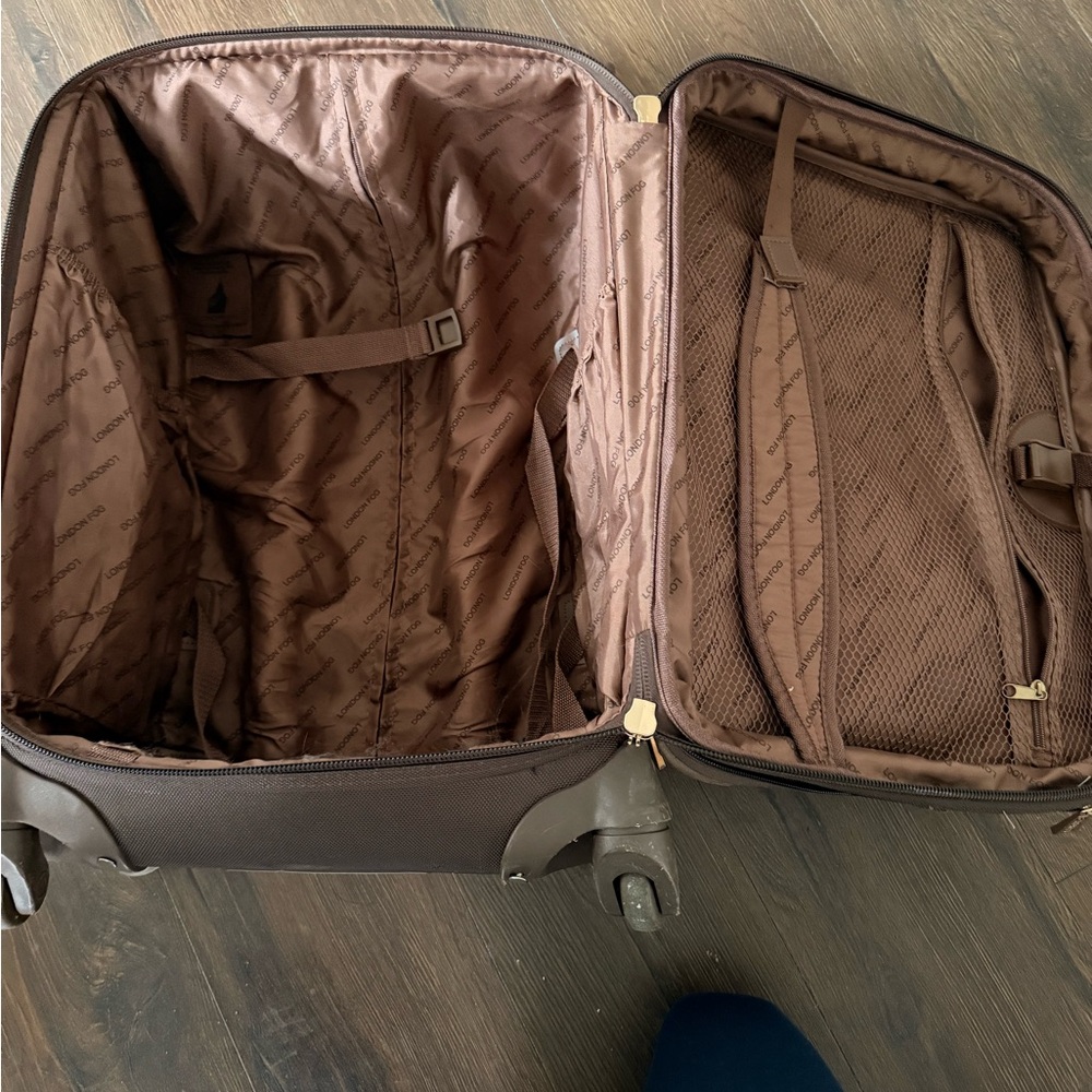 London Fog Carry-On Luggage - Brown - Picture 5 of 5